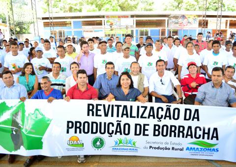 Governo investe em tecnologia para dobrar produção de borracha no Estado